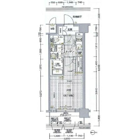 エスリード京都梅小路アヴェニテの物件間取画像